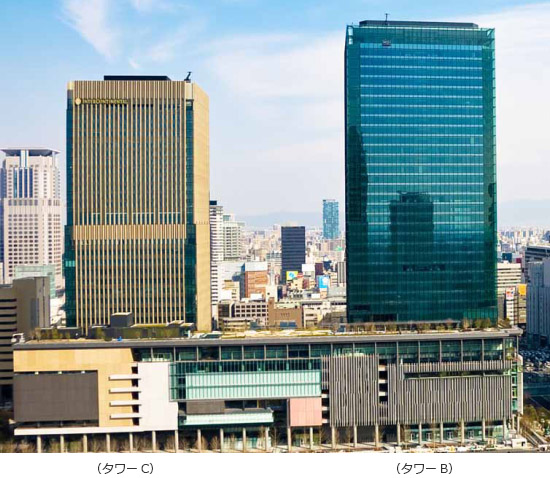 グランフロント大阪 北館の外観